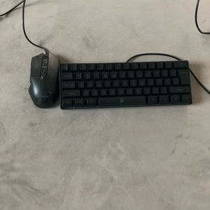 RGB gaming mouse and keyboard bundle
